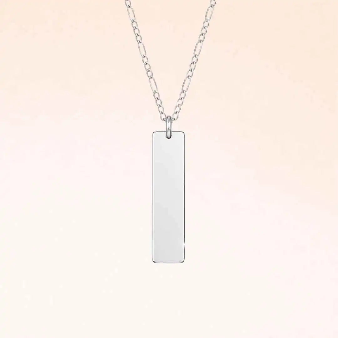 Collar de Plata 925 Personalizado con Foto Mirada o Texto