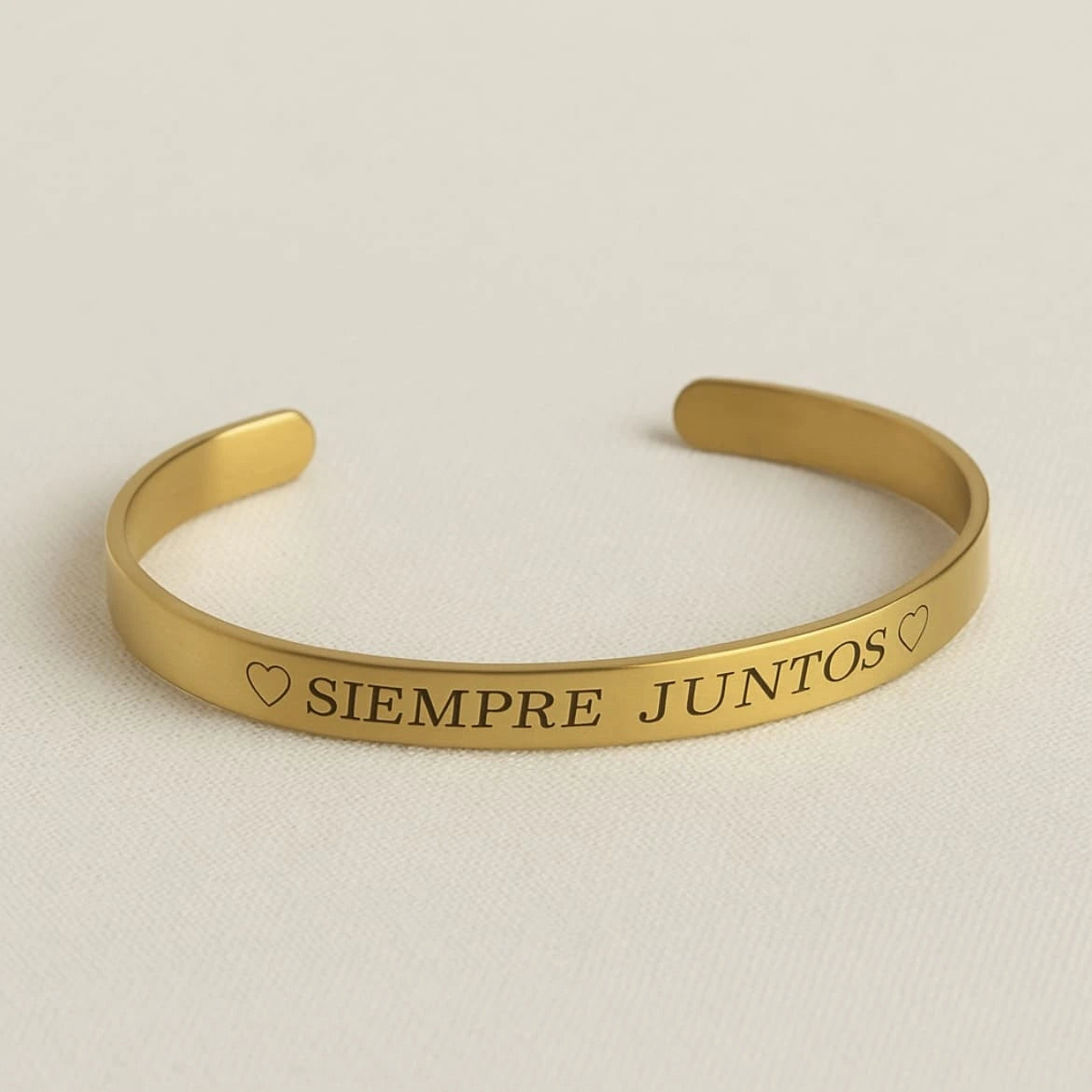 Esclava Personalizada con Frase Breve, Nombres o Fechas