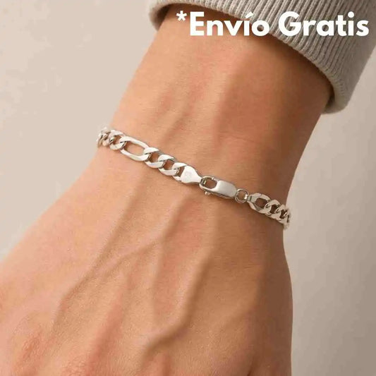 Pulsera Piocha Plata 925 Personalizada con Foto Mirada o Texto