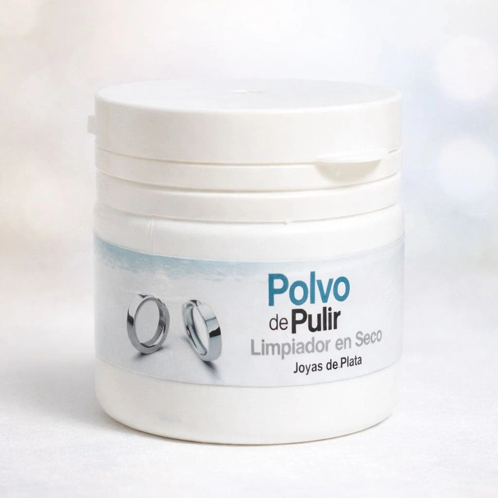 Polvo Pulir Joyas de Plata y Oro 50 gr