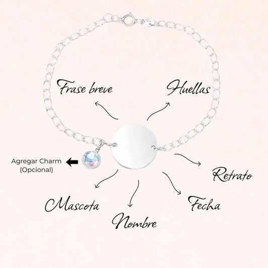 Pulsera de Plata 925 Personalizada