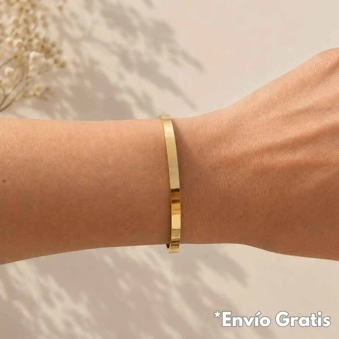 Esclava Personalizada con Frase Breve, Nombres o Fechas