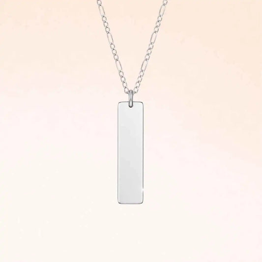 Collar de Plata 925 Personalizado con Foto Mirada o Texto