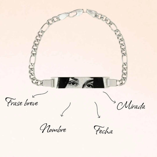 Pulsera Piocha Plata 925 Personalizada