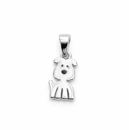 Charm Perro Plata 925