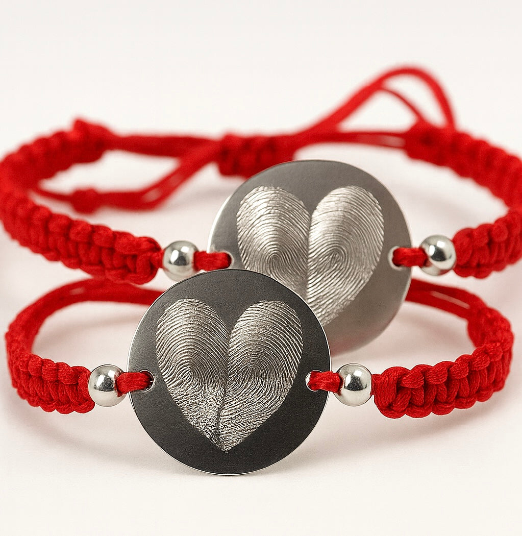 Pulsera de Plata Protección Personalizable