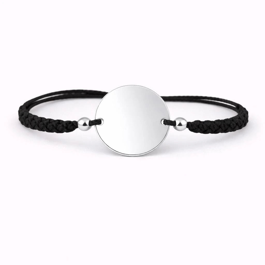 Pulsera de Plata Protección Personalizada