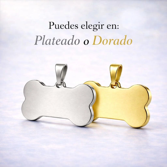 Placa Identificación Perro Personalizada