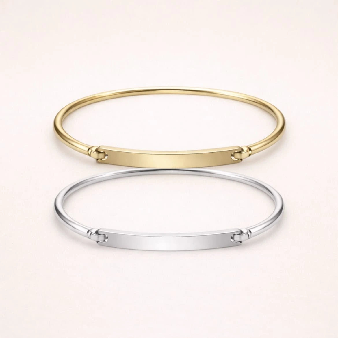 Esclava Placa Lisa Personalizada