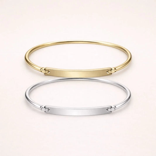 Esclava Placa Lisa Personalizada