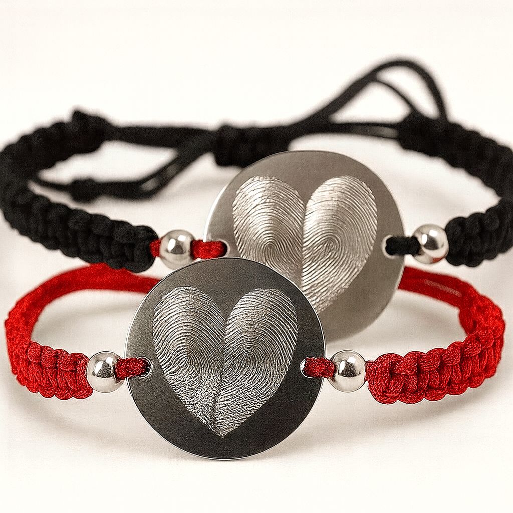 Pulsera de Plata Protección Personalizable