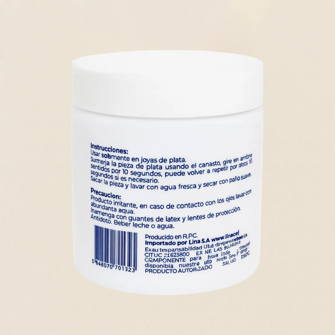 Liquido Limpiador de Plata Premium (236 ml)